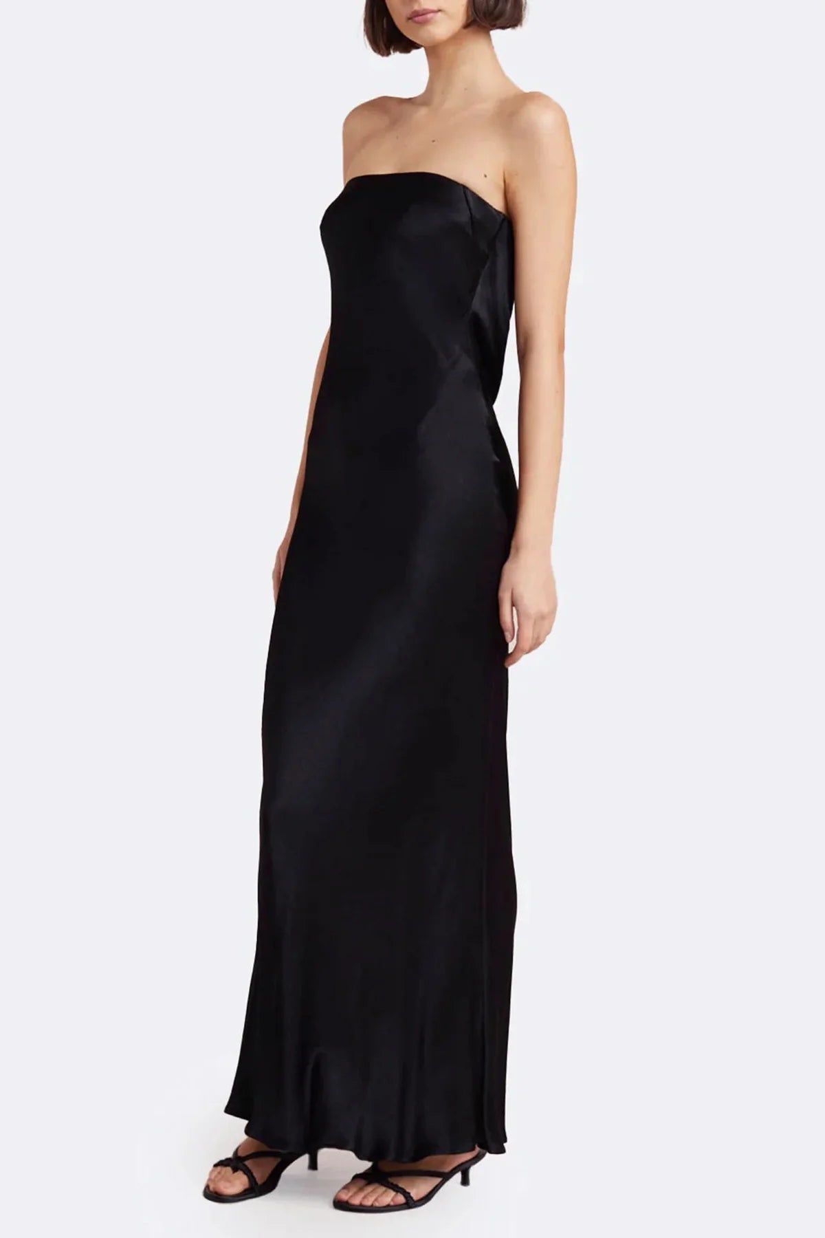 Moon Dance Strapless Dress (Black) - Bec and Bridge